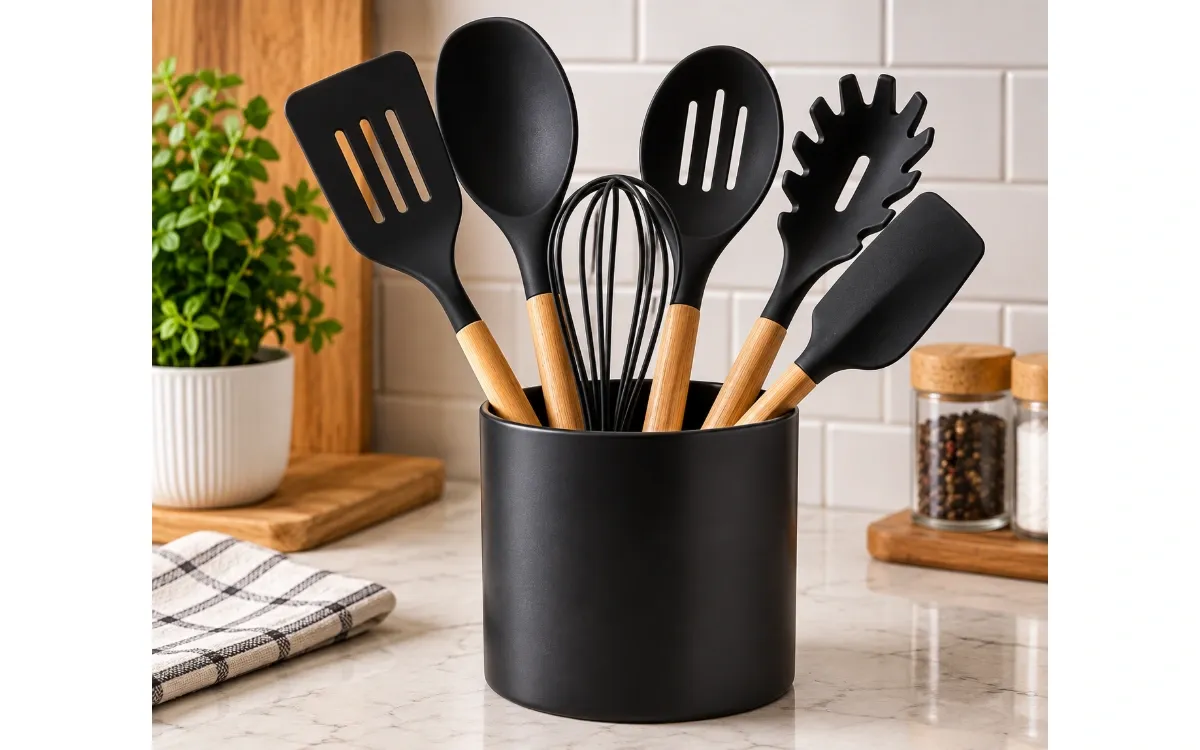 Kit de Utensílios de Cozinha 7 Peças